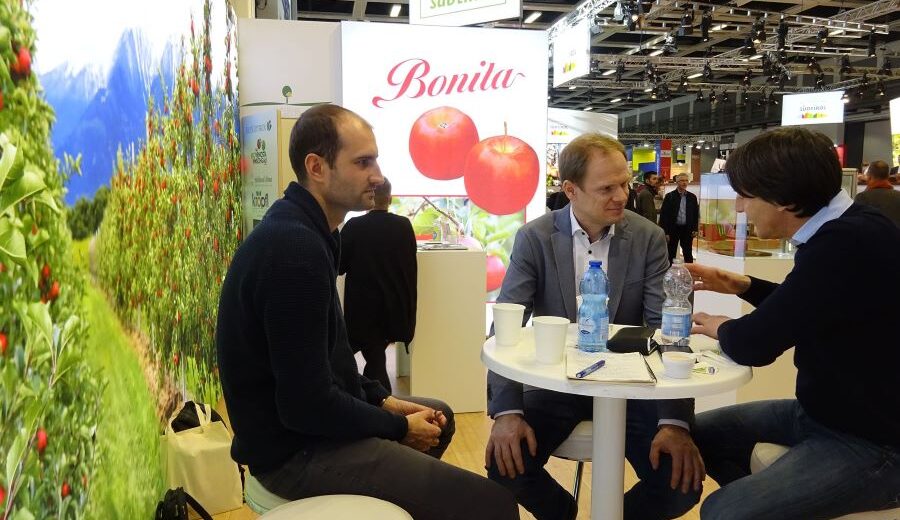 Discussion about Bonita at Fruit Logistica 2020, Berlin