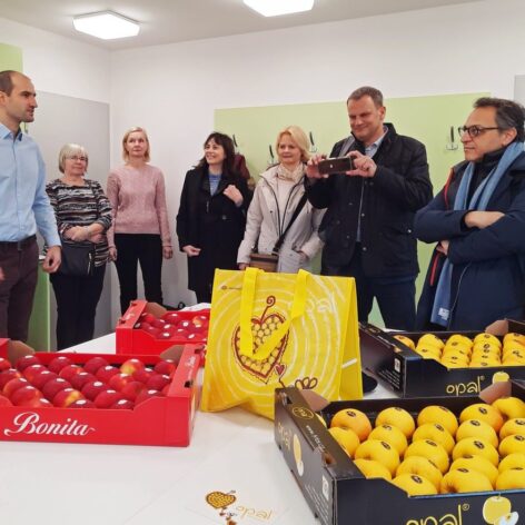 President of CPVO Francesco Mattina visited our station President of CPVO Francesco Mattina visited our station